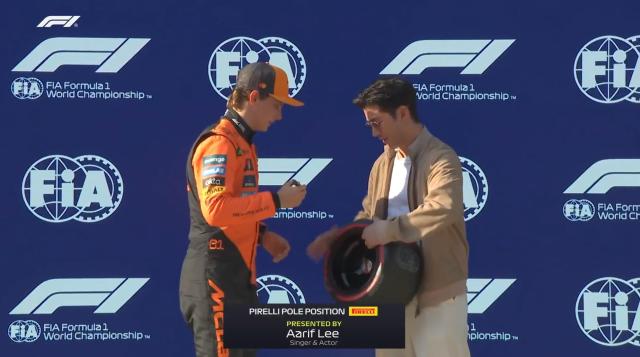 足球-F1中国站皮亚斯特里夺杆位 刷新上赛道历史最快圈